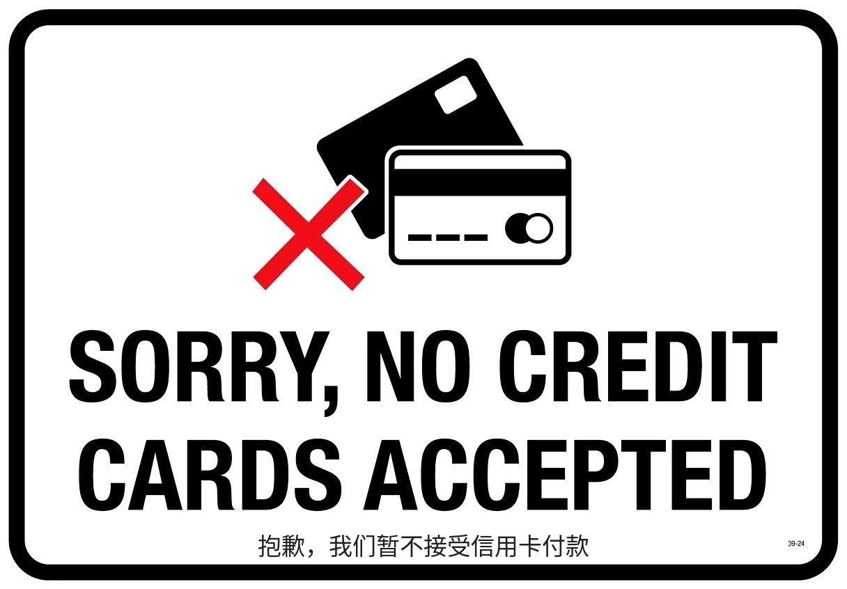NO CREDIT CARD